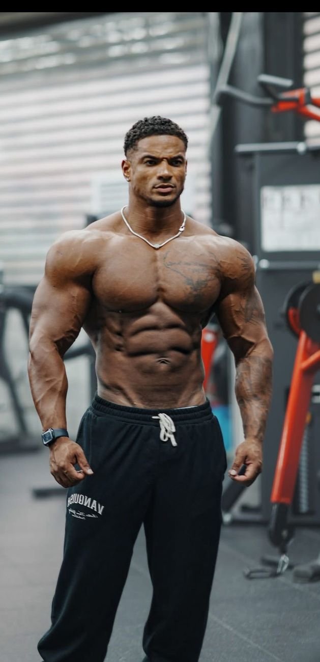 Athlete in a gym