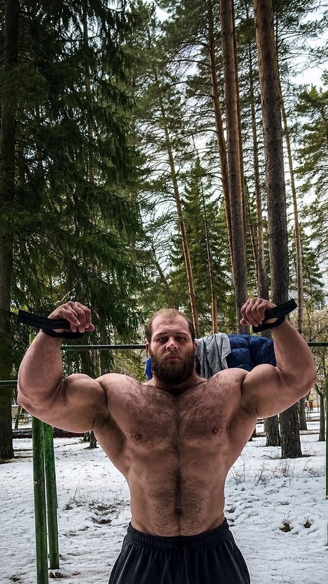 Athlete outdoors